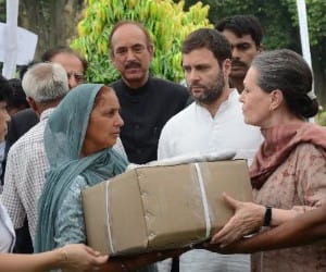 sonia gandhi and rahul gandhi to campaign for jammu and kashmir elections next week