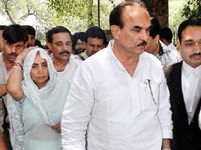 DP Yadav Seen with BJP's Amit Shah in Ambala