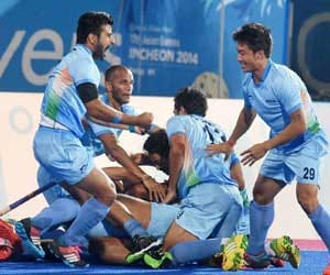 success of indian hockey in asiad.