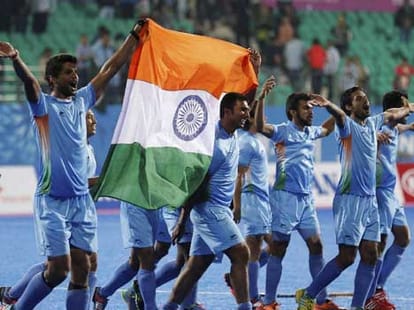success of indian hockey in asiad.