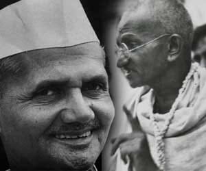 some less known life facts of mahatma gandhi and l b shashtri.