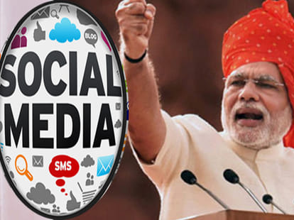 PM Modi clean india chalenge on social media.