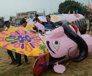Ravana Statue Robbed before Dehen on Vijayadashmi