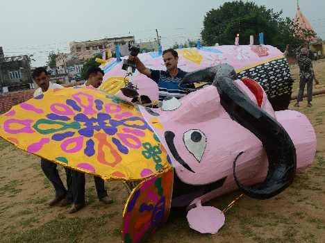 ravan dahan in jammu