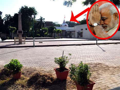 Valmiki sadan is chosen for swachcha bharat abhiyan. 