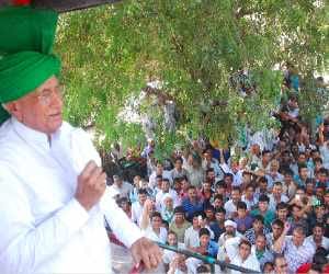 om prakash chautal, bail and election campaigning