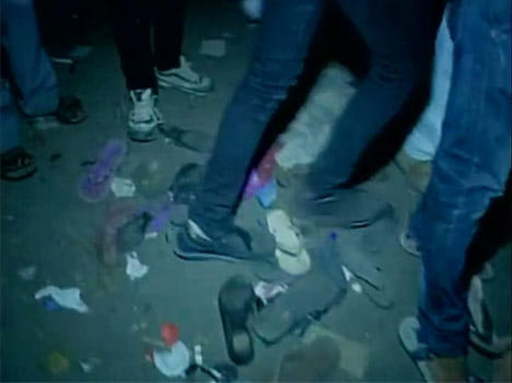 Patna stampede - stempede in gandhi maidan patna