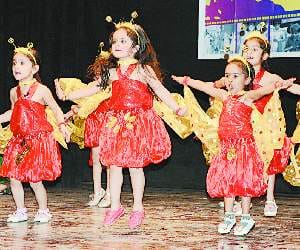 Annual function in shemrock school.