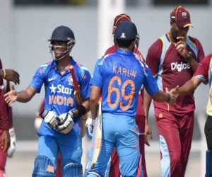 india A won by 9 wickets against West Indians