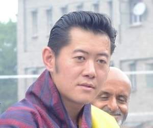 Bhutan king jigme khesar in sanawar school foundation day.
