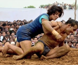 wrestler neha defeated sonu.