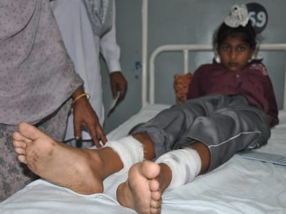 GMC was filled with firing injured