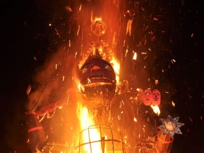 Subhash maidan ravan dahan became historical this year.