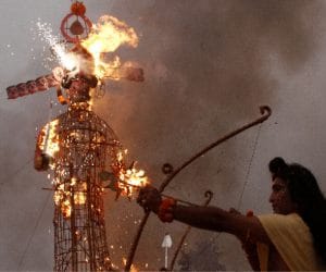 End of Ravana by Lord Ram 