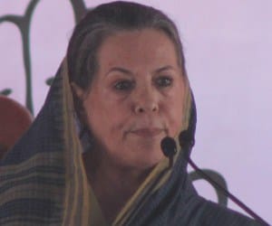 Congress President Sonia Gandhi Haryana Rally Schedule