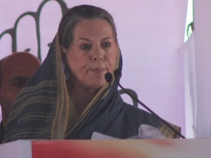 sonia gandhi roars at bjp in bandipora and ramban