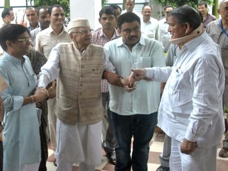 harish rawat met nd tiwari.