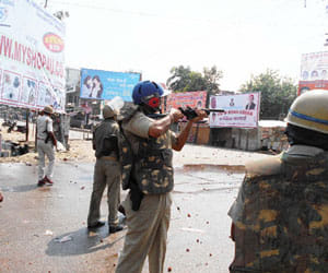 disturbance in urai after killings of two minor sisters.
