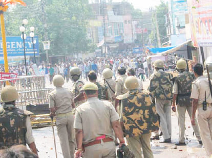 disturbance in urai after killings of two minor sisters.