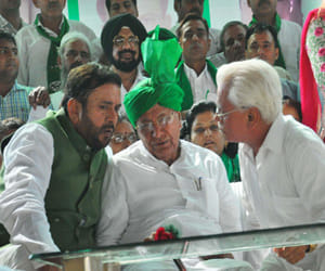 Om Prakash Chautala Message for INLD Party from Tihar Jail