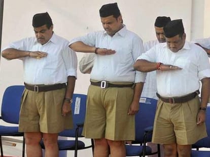 does modi promote the ideology of rss?