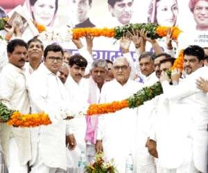 election campaigning of CM hooda  