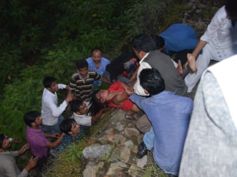 tourist bus accident in nainital.