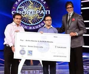 brothers achin and sarthak won 7 crores in kbc