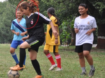 football coach monika bisht.