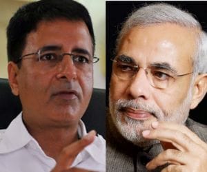Randeep Surjewala Said, Narendra Modi Telling a Lie in Haryana
