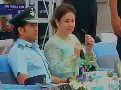iaf celebrationg 82th founding day at hindon airbase.