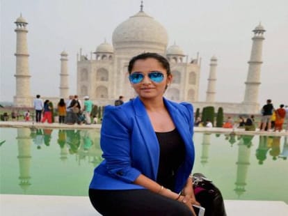 Sania Mirza Denied Entry to Taj Mahal.