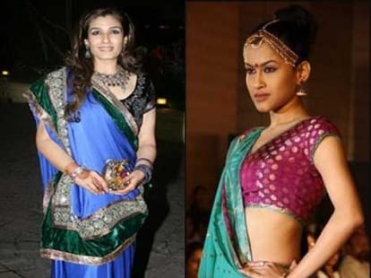 saree drapping styles