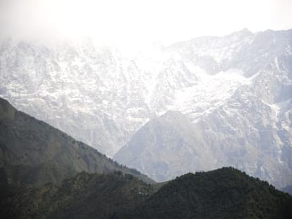 electricity production from waterfall of himalaya.