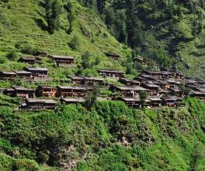 Bada bhangal village in kangra.