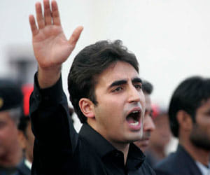 PPP (Bilawal Bhutto) Website Hacked - Indian Flag Added