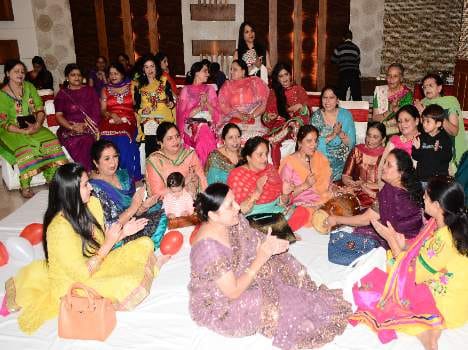 Lions Club celebrated the karva choth festival