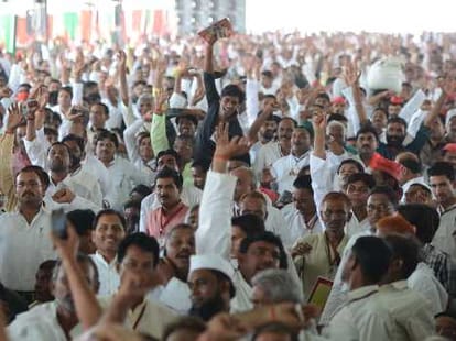 shivpal singh speech in national conference of SP.