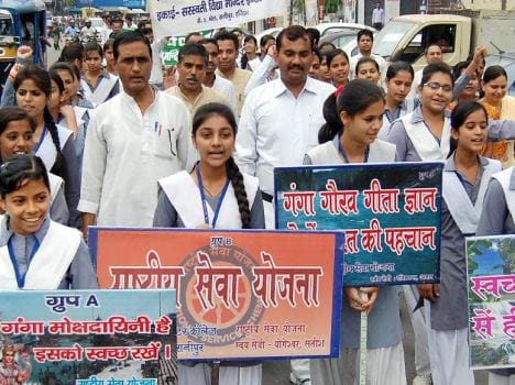clean ganga campaign haridwar2.