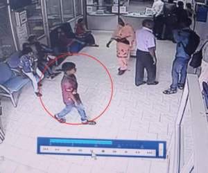 robbery at sbi bank in hamirpur