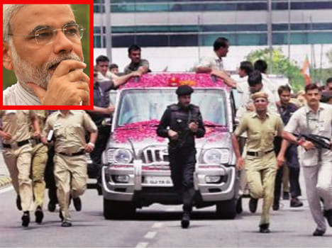 A constable replied to narendra modi.