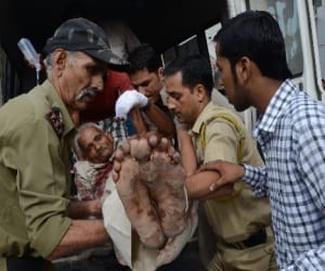 man injued in pak firing dies