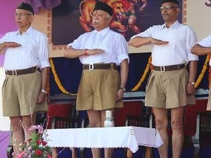 rss to target to renew temples and memorials in UP. 