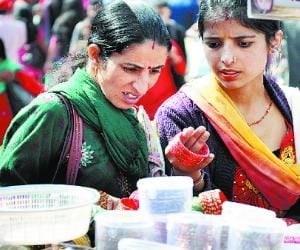 stylish bangles on this karwachoth.