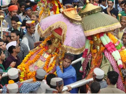 Kullu Dussehra in Himachal Pradesh.