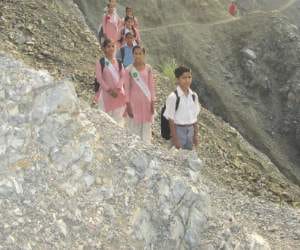 school in remote area of sirmour.
