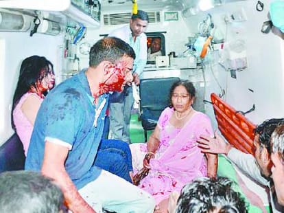 accident in una.