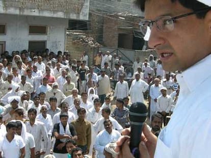election campaigning of congress MP Dipendra Hooda against modi