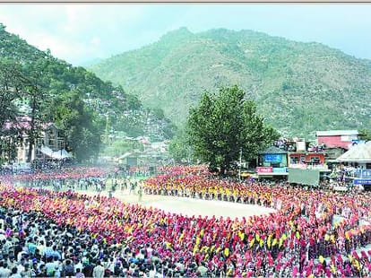 Kullu Dussehra in Himachal Pradesh.