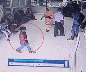 robbery at sbi bank in hamirpur.